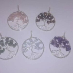 Pandantiv Copacul Vietii Placat cu Argint